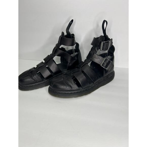 DR MARTENS MENS ANKLE STRAP GERALDO SANDALS, SIZE 10 - Picture 2 of 8